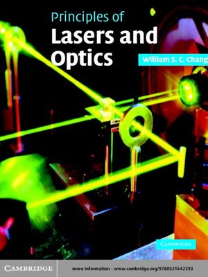 cover image of Principles of Lasers and Optics